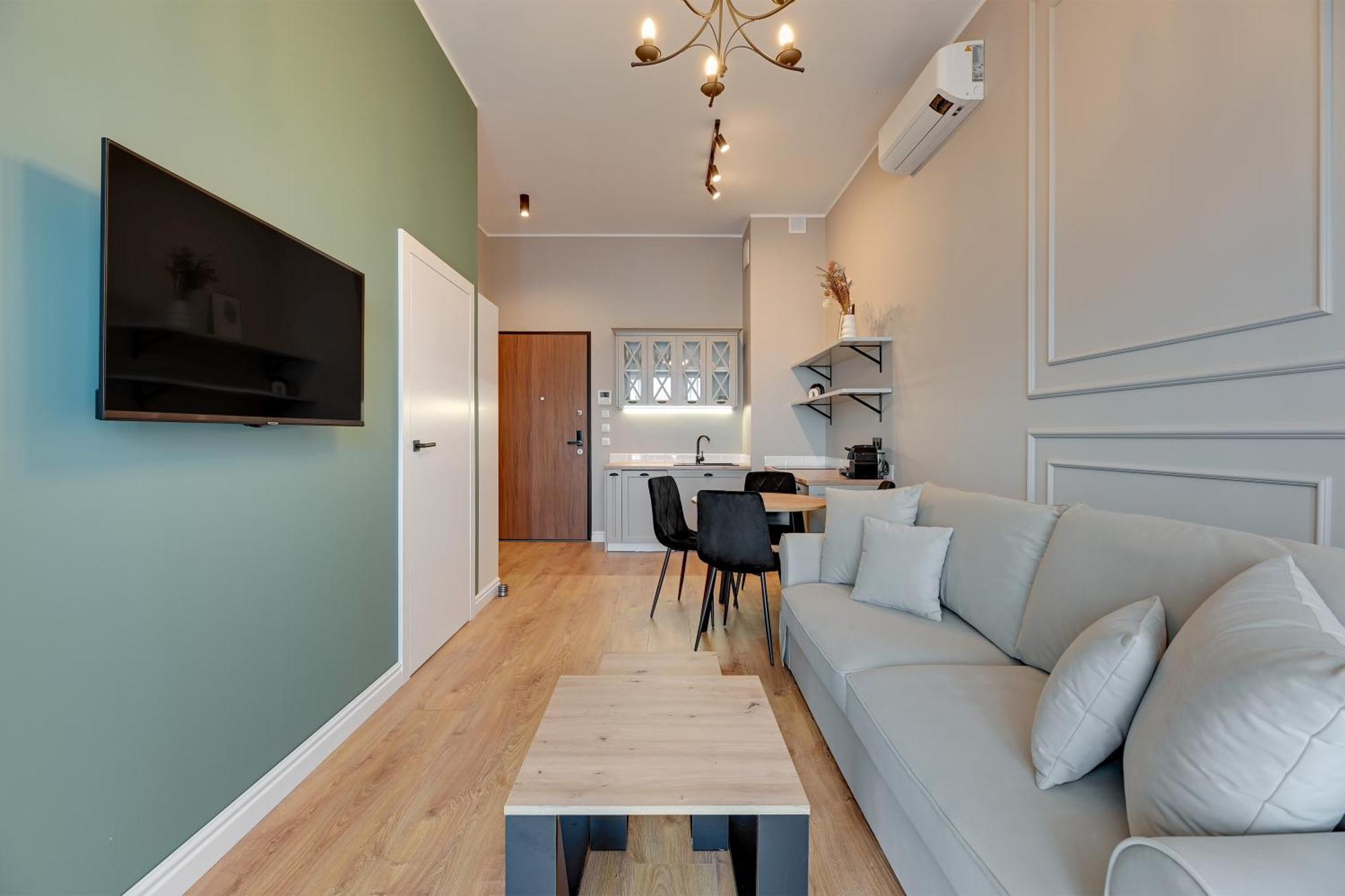 Nadmotlawie Estate Gym, Sauna & Parking By Downtown Apartments Gdansk Exterior photo